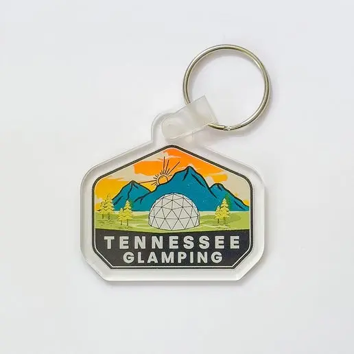 Tennessee Glamping Acrylic Keychain