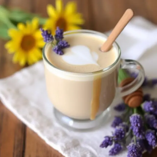 Lavender and Honey Latte